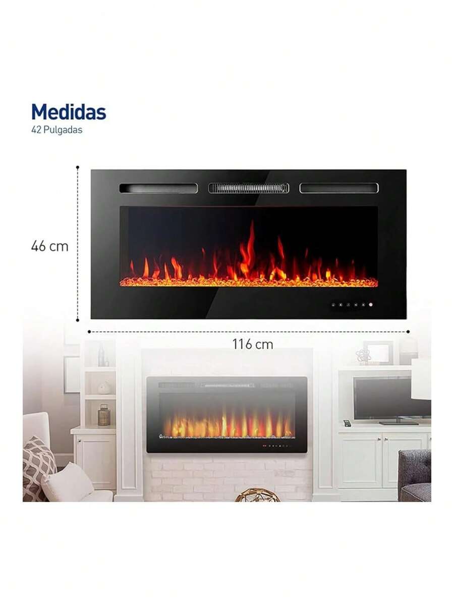 Chimenea Eléctrica Empotrable
