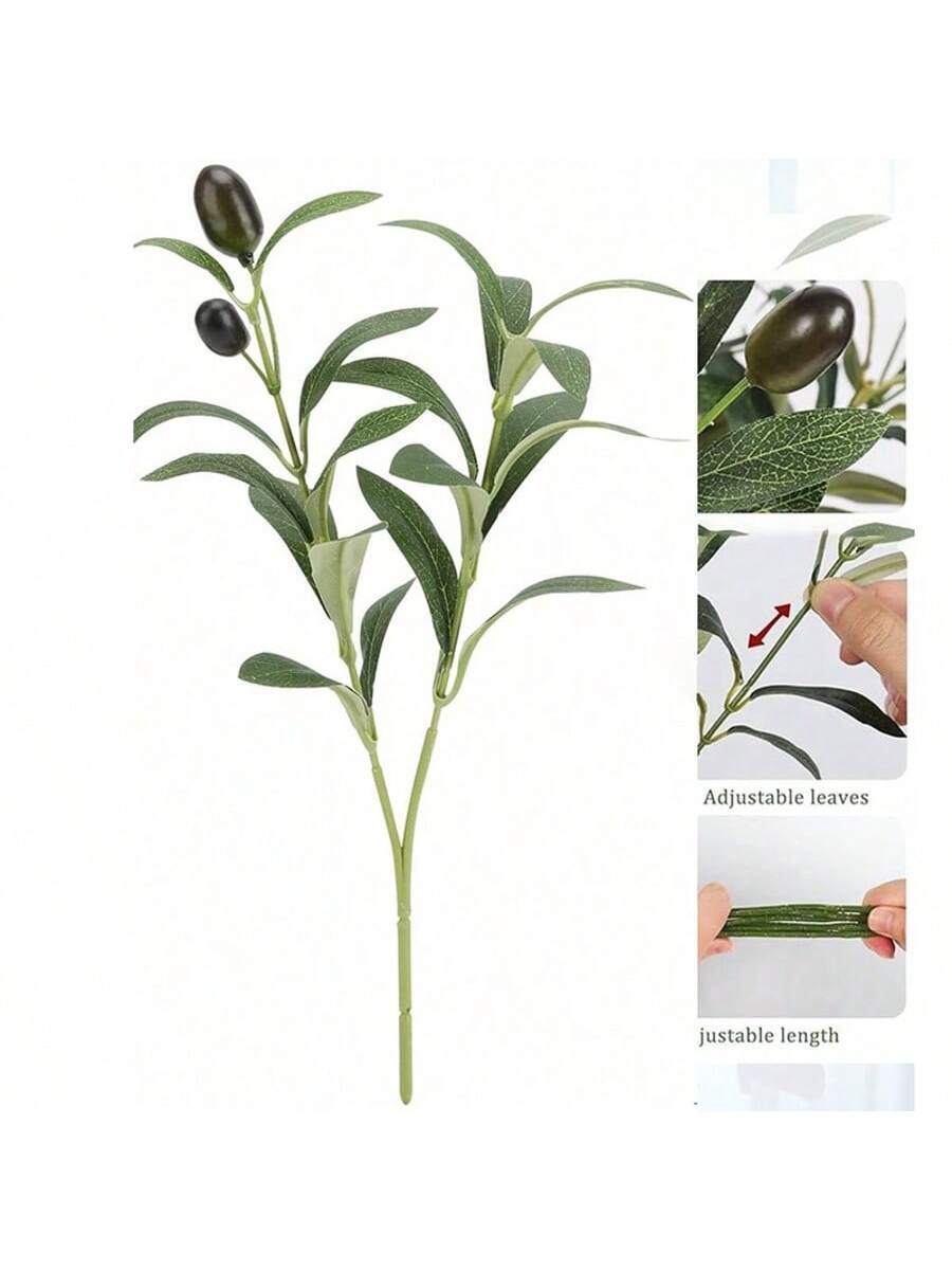 Plantas artificiales en maceta, plantas falsas pequeñas