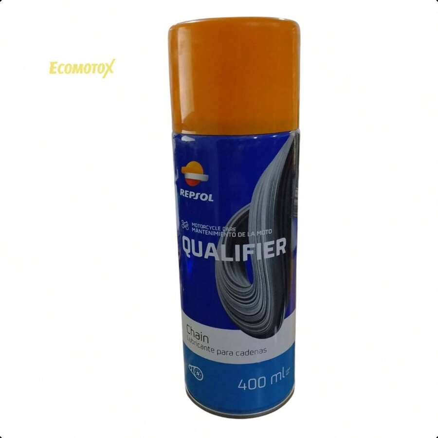 Lubricante de Cadena Moto Repsol Chain Lube 400ml Aerosol