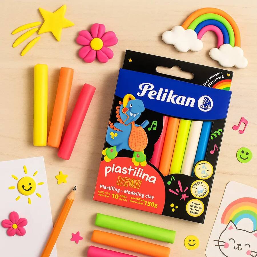 Pack de 3 piezas Plastilina de colores surtidos