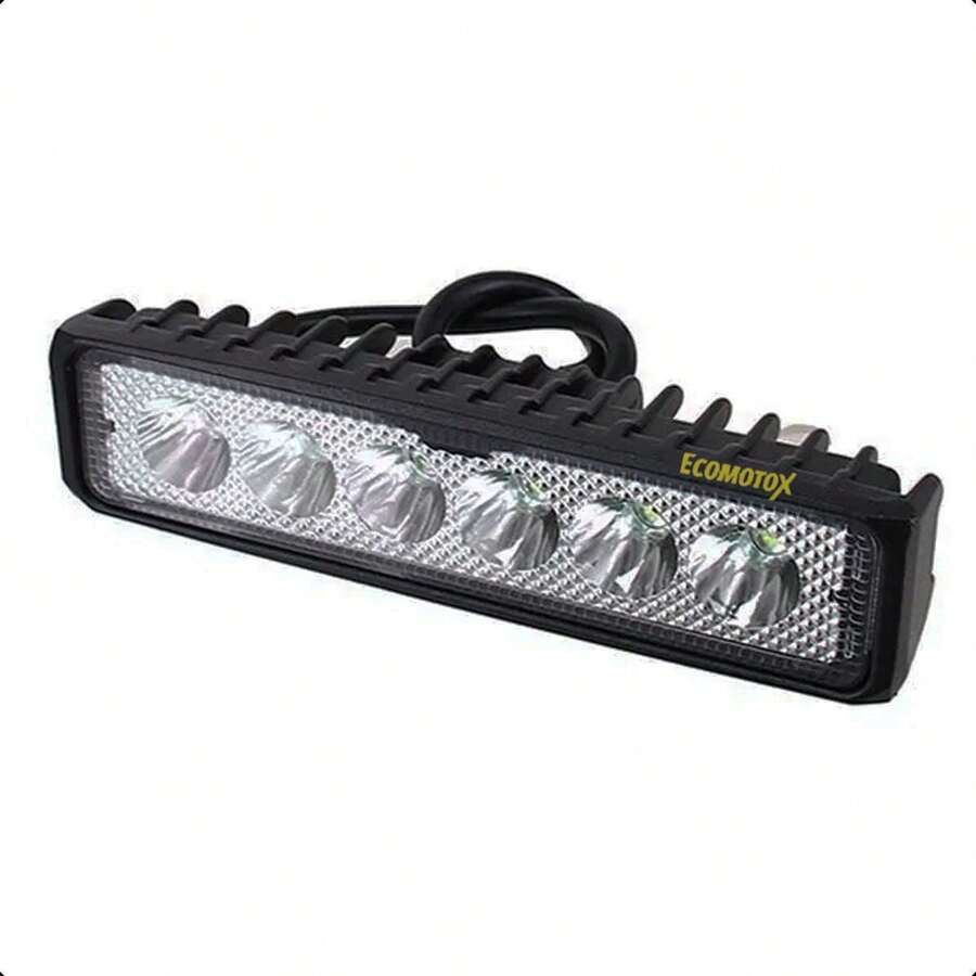 Faro Auxiliar Estrobo 1x4 LED Barra Universal 12V Moto