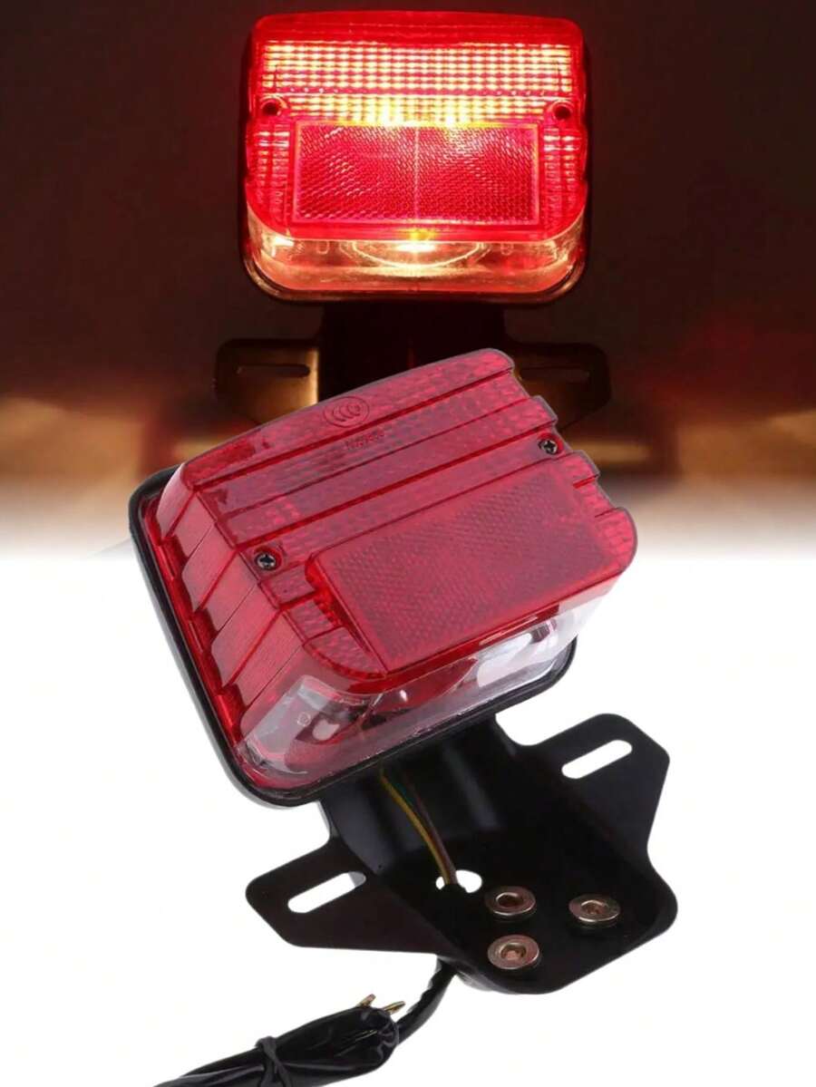Luz trasera de freno para motocicleta