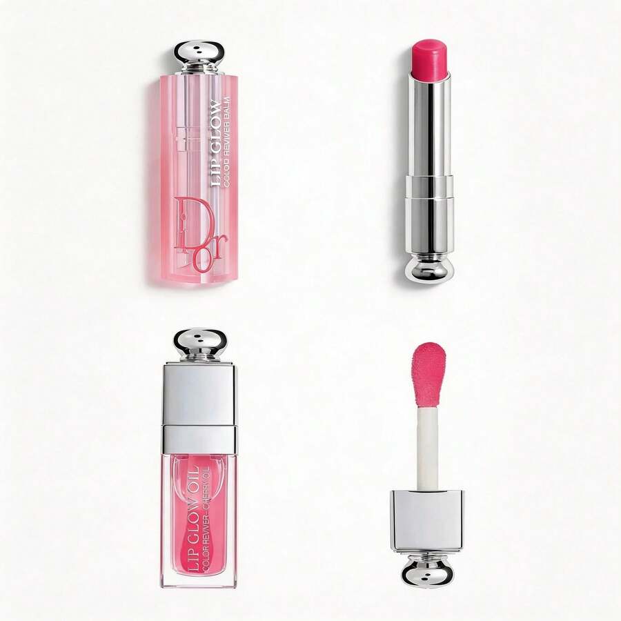 Dior Addict Lip Glow 007 Raspberry +Dior Glow Oil