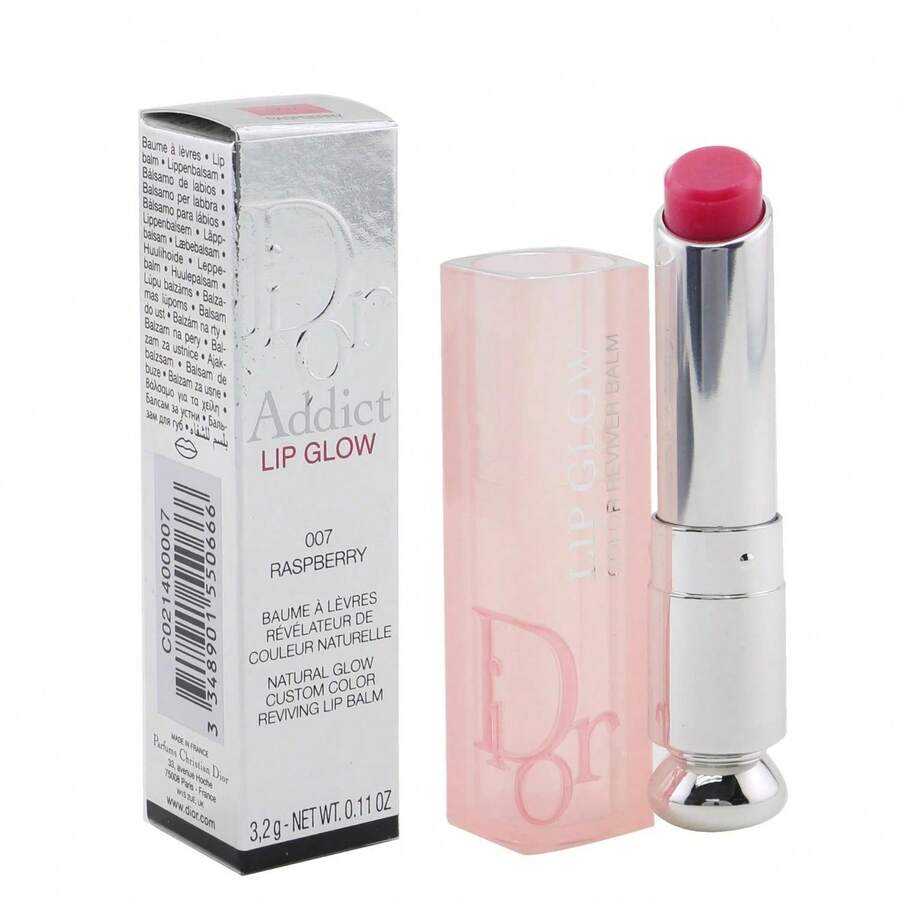 Dior Addict Lip Glow 007 Raspberry +Dior Glow Oil