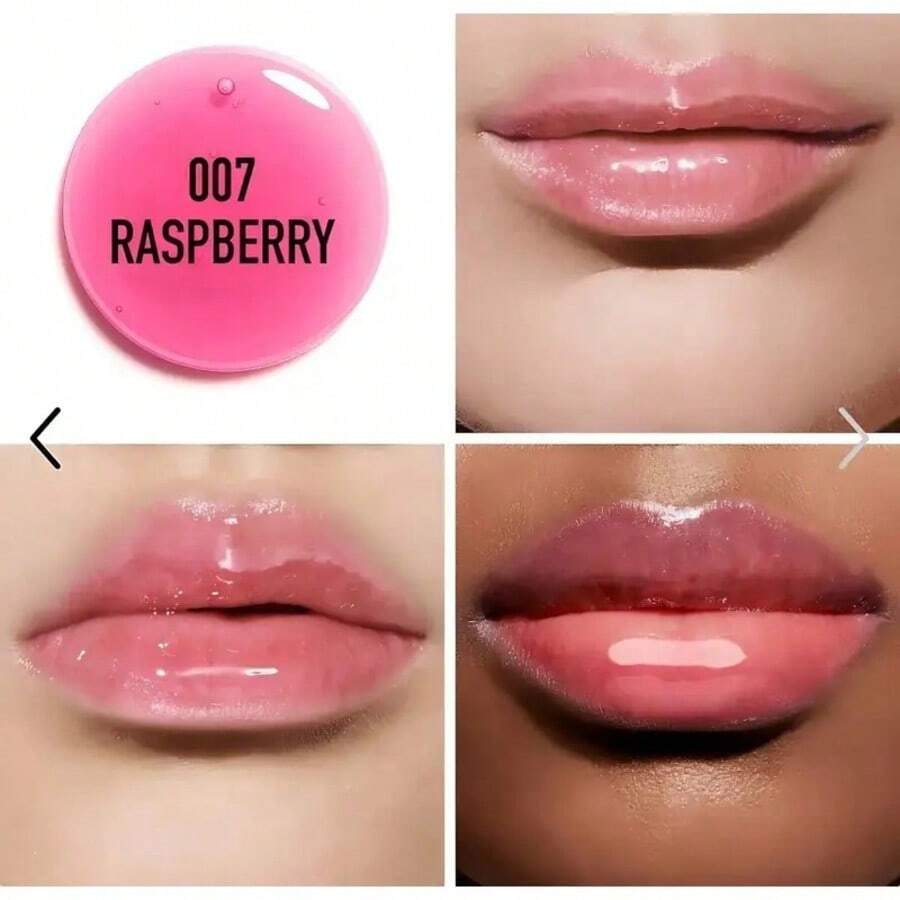 Dior Addict Lip Glow 007 Raspberry +Dior Glow Oil
