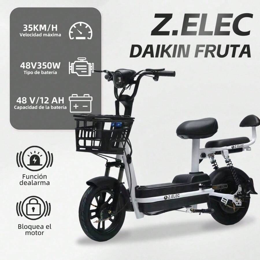 Bicicleta eléctrica plegable