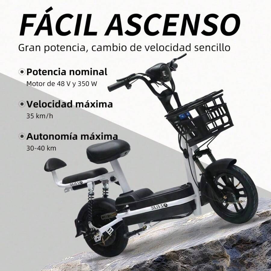 Bicicleta eléctrica plegable