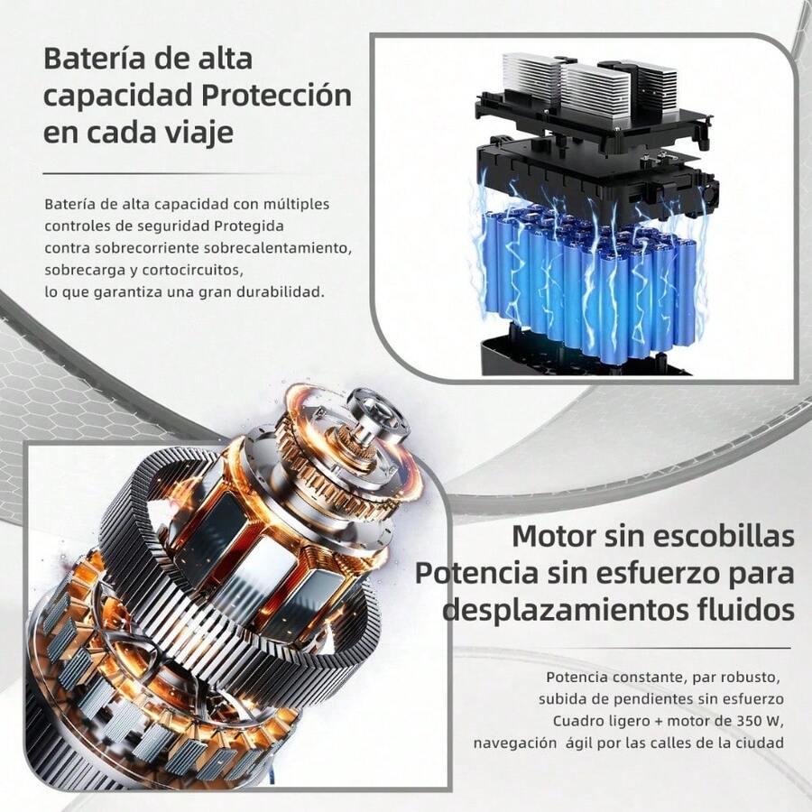 Bicicleta eléctrica plegable