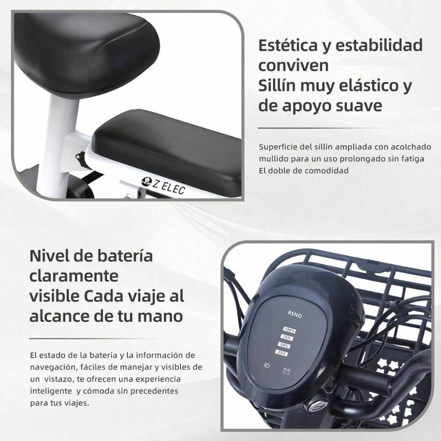 Bicicleta eléctrica plegable