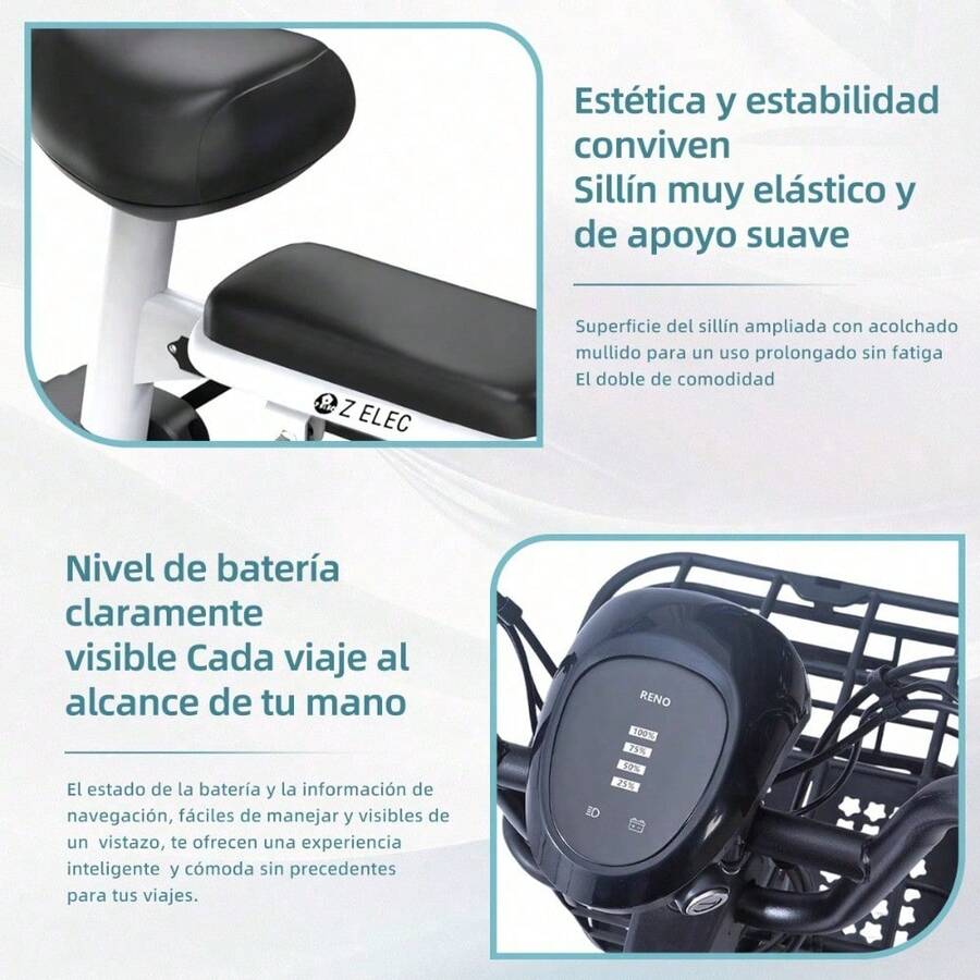 Bicicleta eléctrica plegable