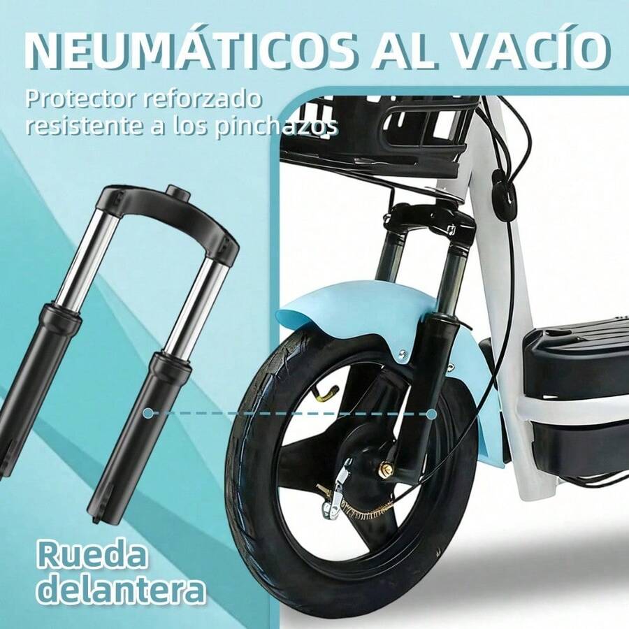 Bicicleta eléctrica plegable