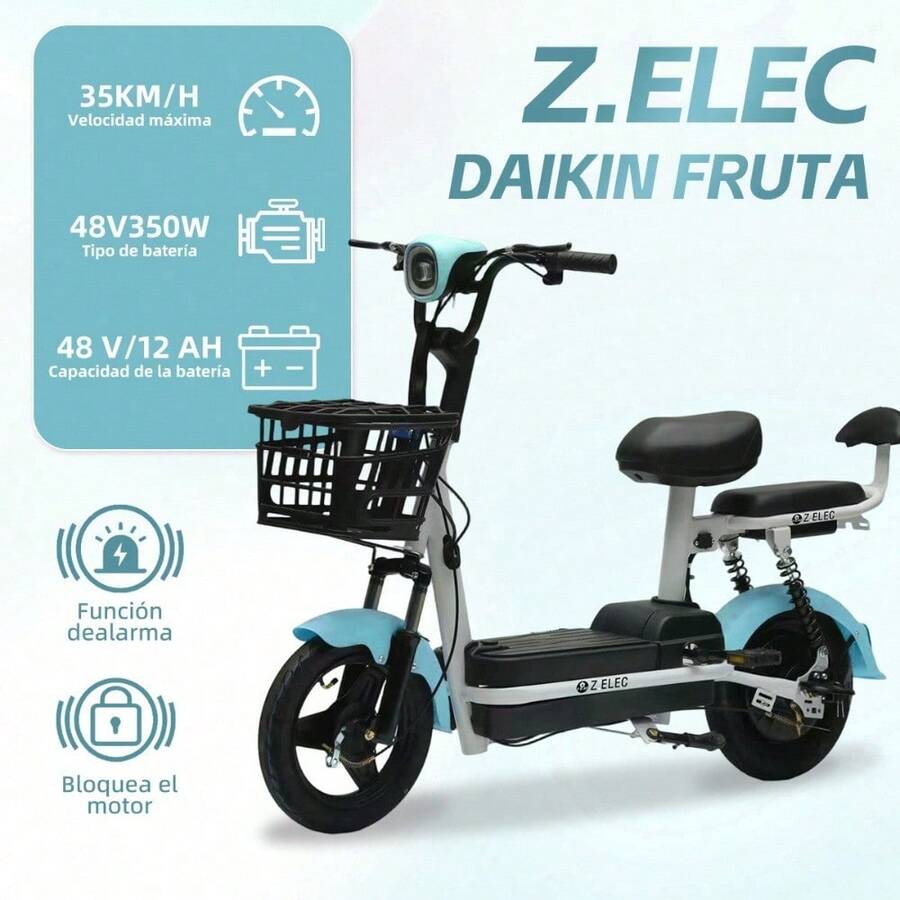 Bicicleta eléctrica plegable