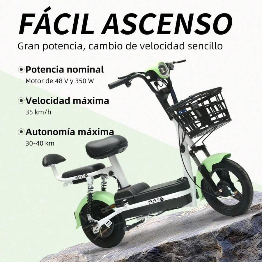 Bicicleta eléctrica plegable