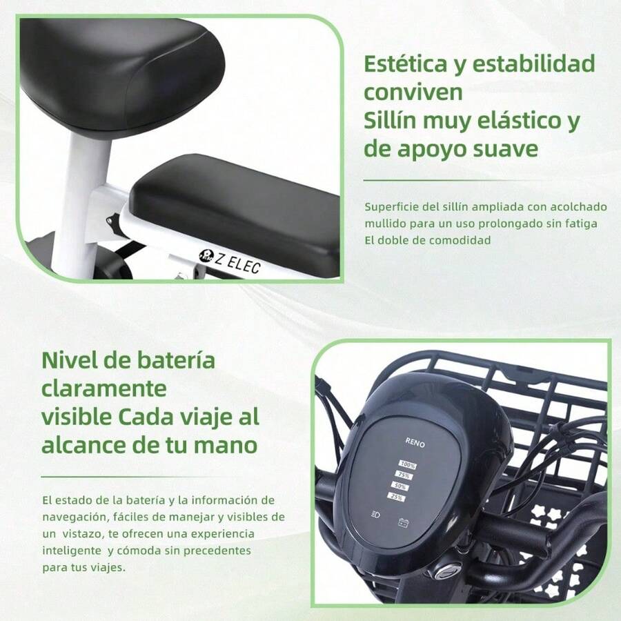 Bicicleta eléctrica plegable