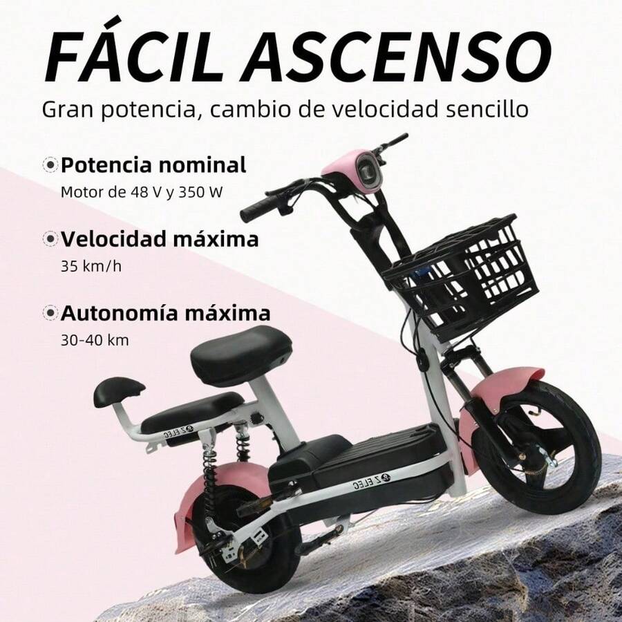Bicicleta eléctrica plegable