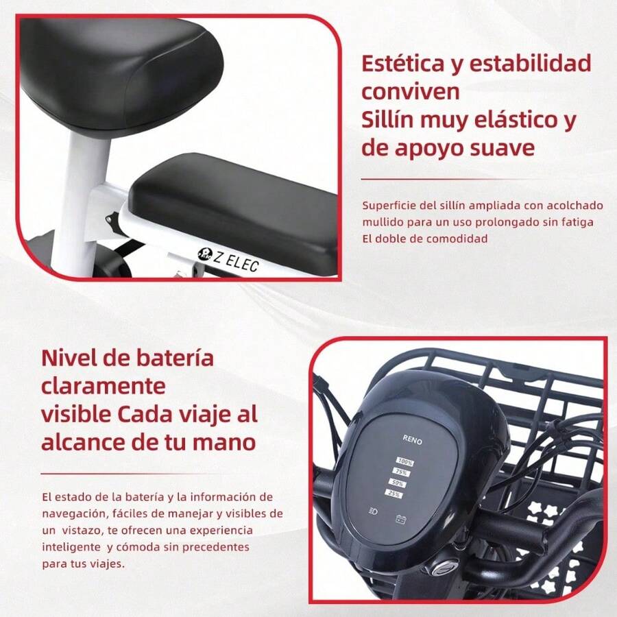 Bicicleta eléctrica plegable