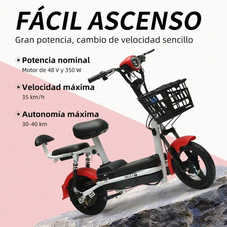 Bicicleta eléctrica plegable
