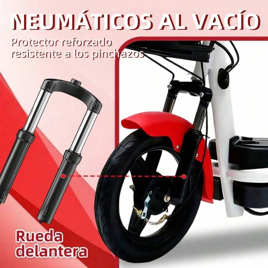 Bicicleta eléctrica plegable
