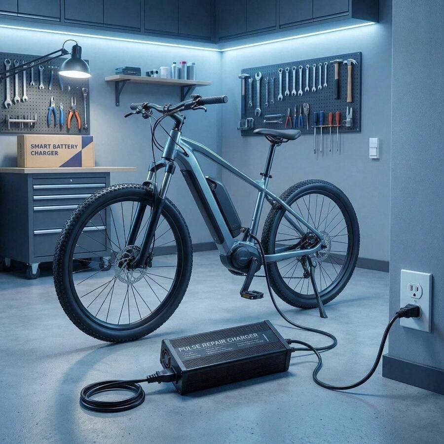 Cargador para bicicleta eléctrica