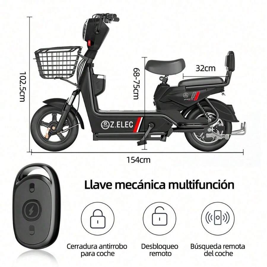 Bicicleta Eléctrica Plegable