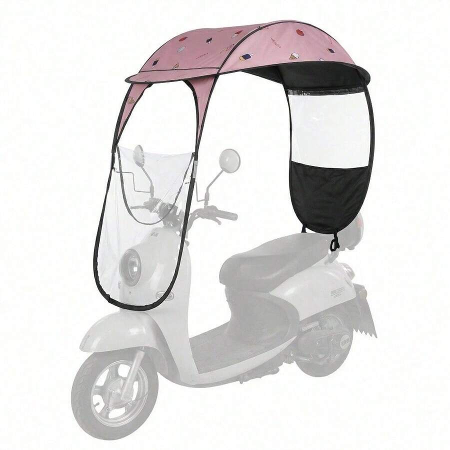 Toldo parasol para bicicleta eléctrica