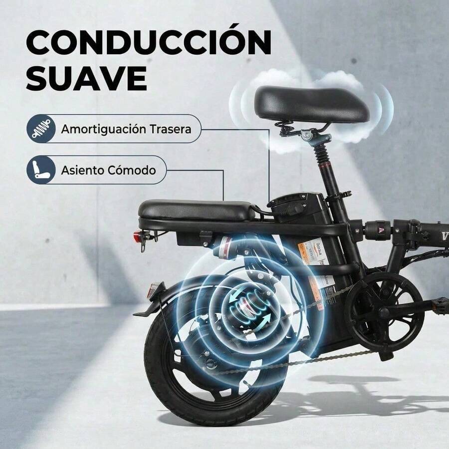 K1-Bicicleta eléctrica plegable