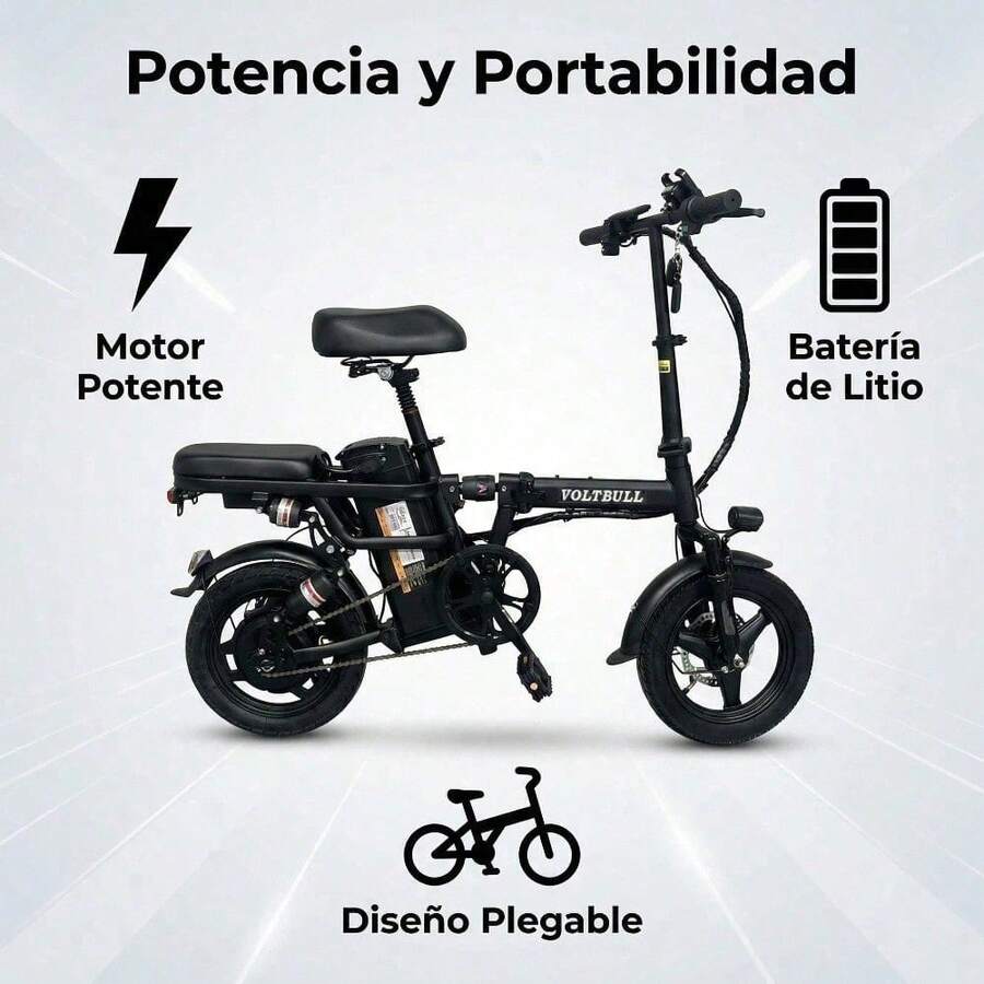K1-Bicicleta eléctrica plegable
