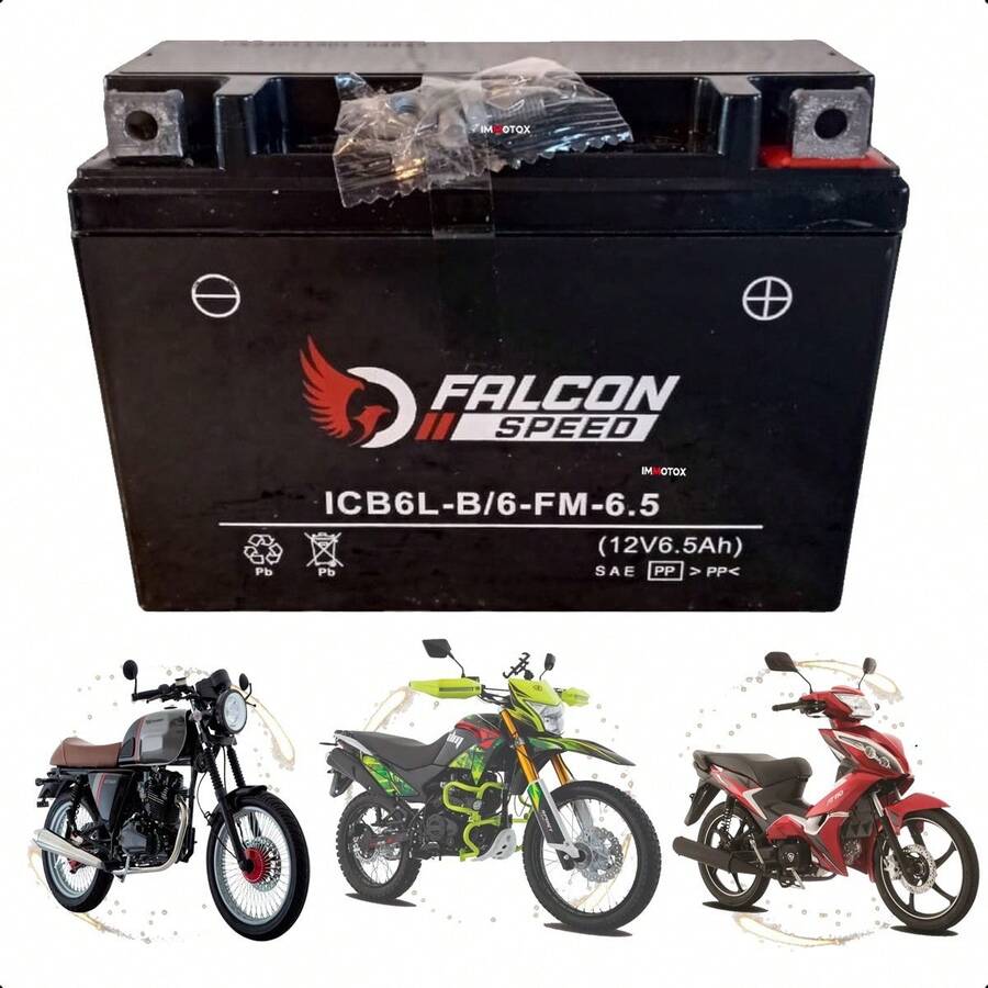 Batería Moto YB6L-B