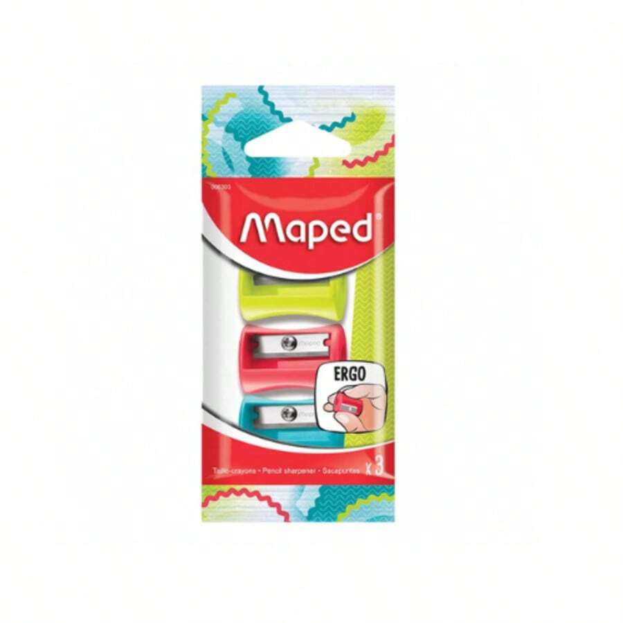 Pack de 3 Sacapuntas