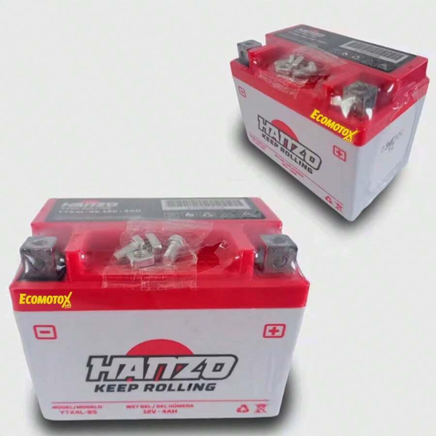 Batería de Gel YTX4L-BS 12V 4Ah Alto Rendimiento Moto