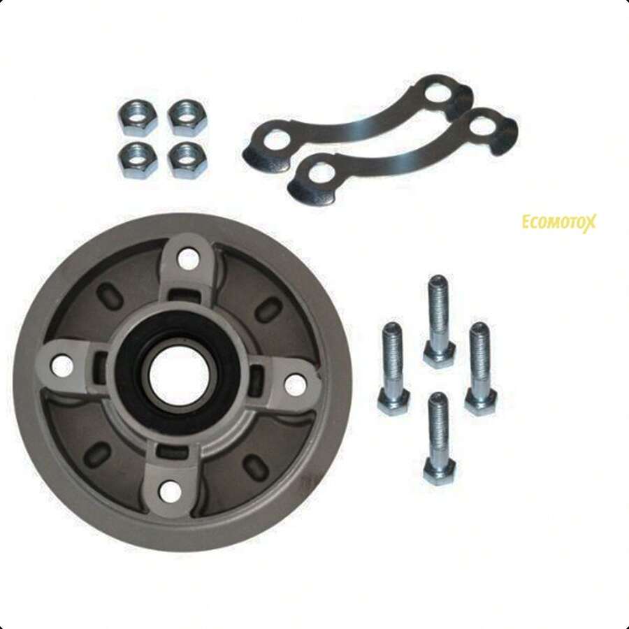 Porta Sprocket Moto 125Z 150Z 200Z RT200 EX200 Negro Reforzado