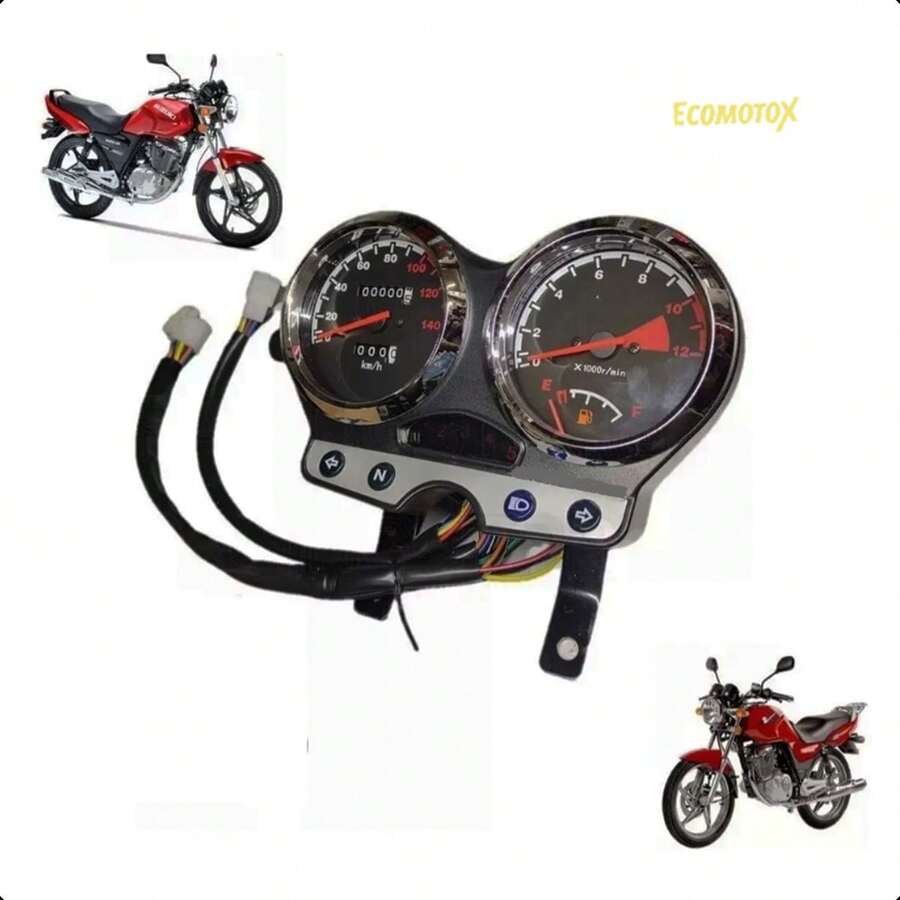 Velocímetro Tablero Completo Para Moto Susuki 125 Tipo EN Indicadores Integrados