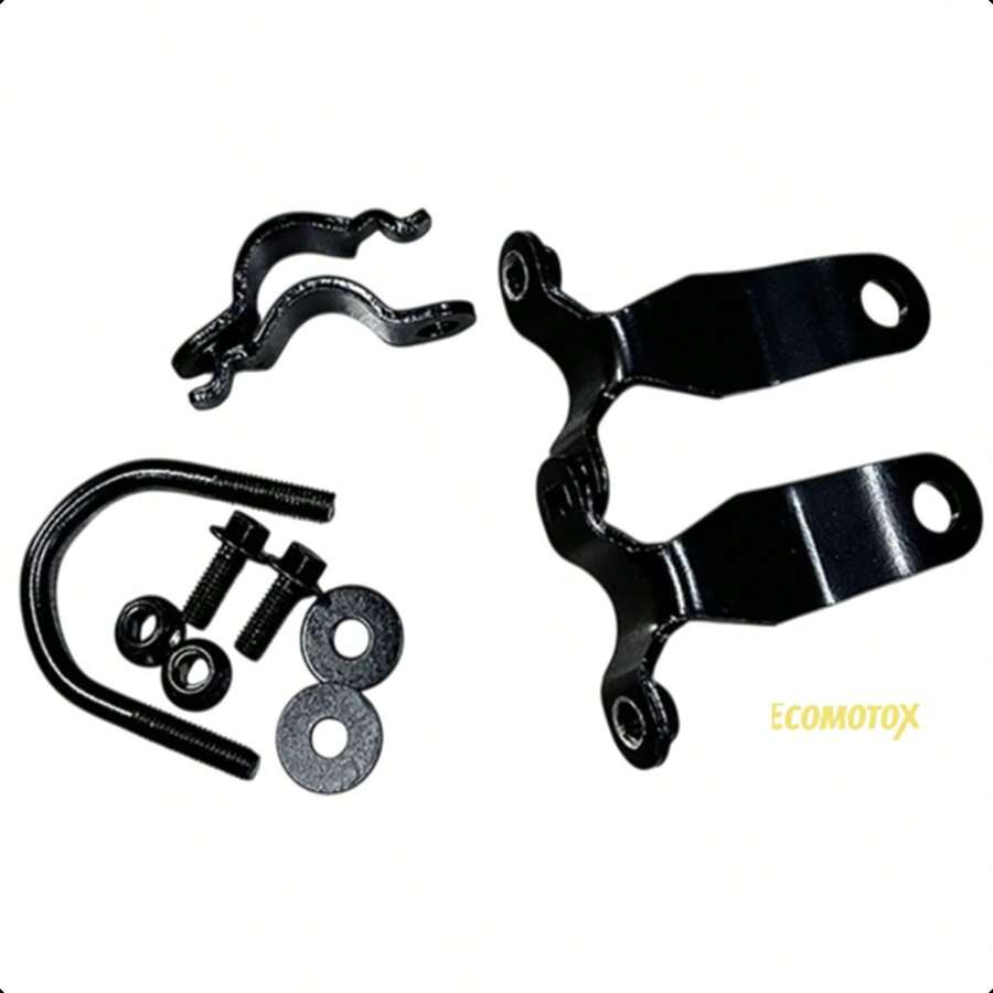 Defensa con Parrilla Cubrepiernas Moto Universal Reforzada
