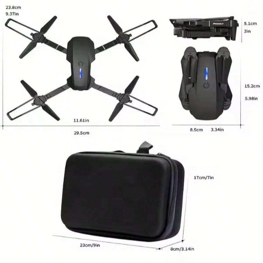 E88 Quadcopter Drone 360P