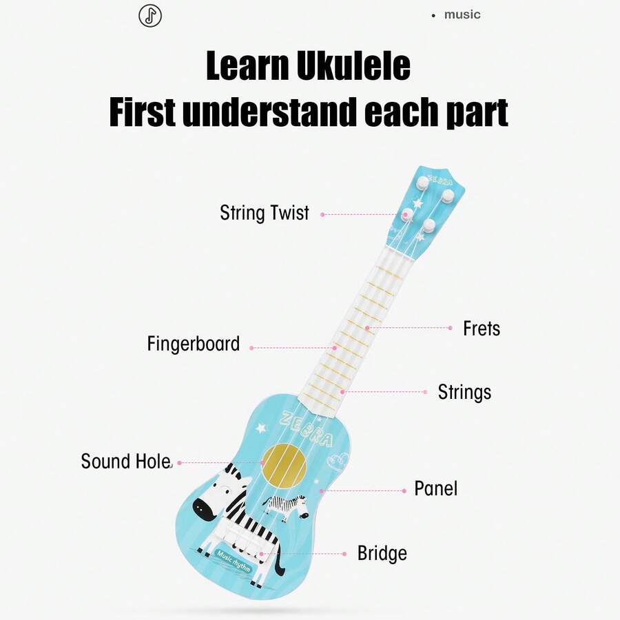Ukelele de 4 Cuerdas