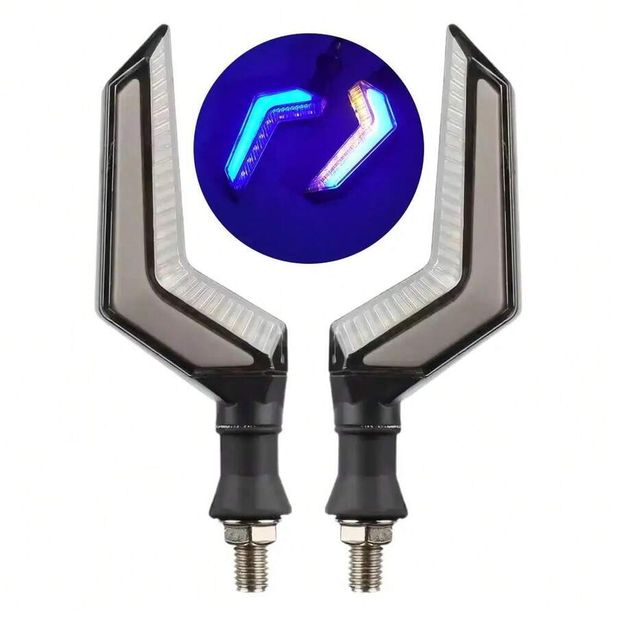 Direccionales LED secuenciales para motocicleta universales