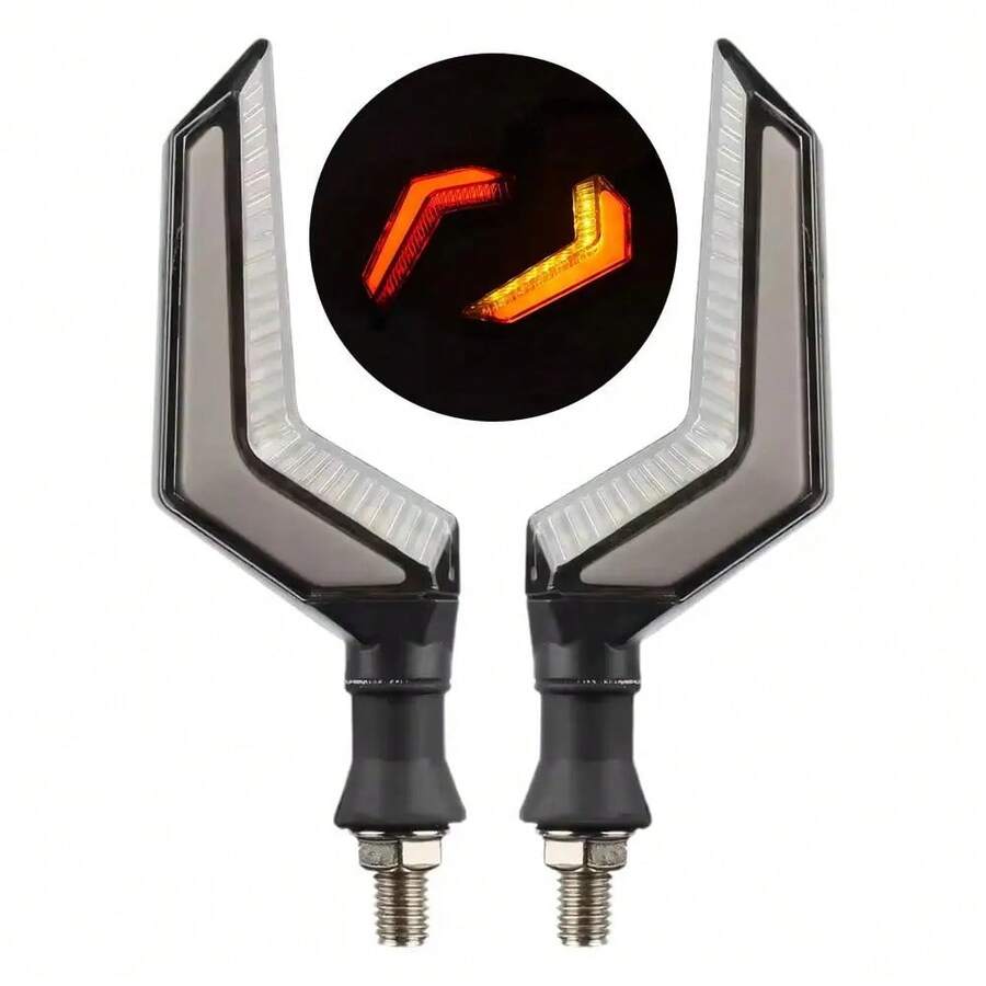 Direccionales LED secuenciales para motocicleta universales
