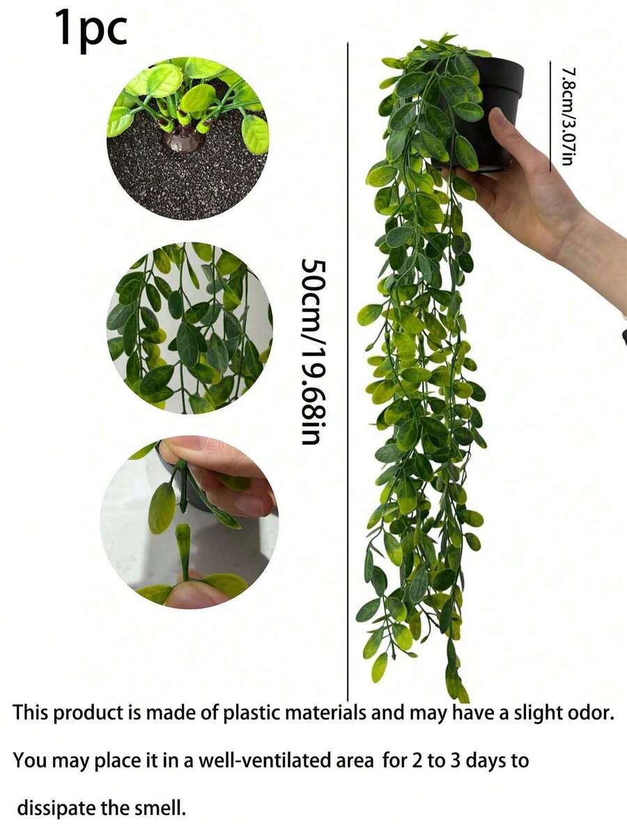 Plantas artificiales, Plantas en maceta colgantes