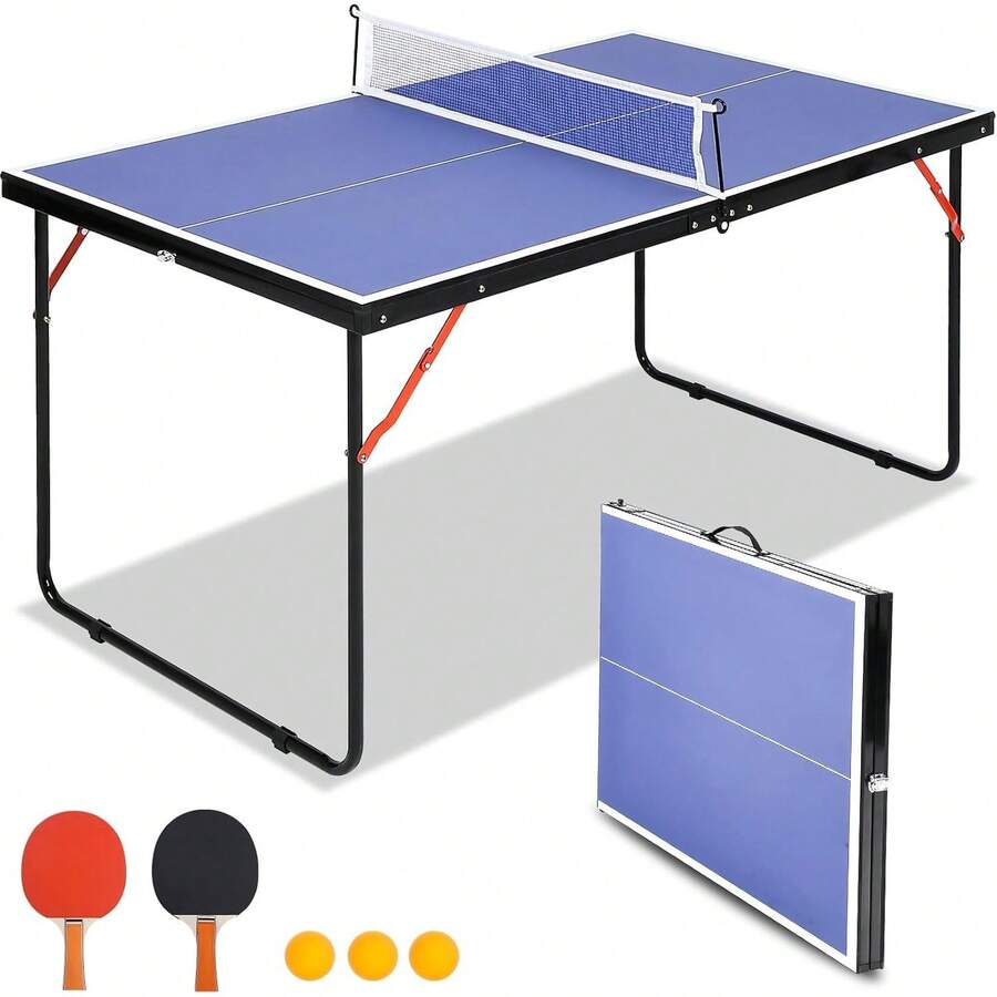 Mesa de ping pong plegable