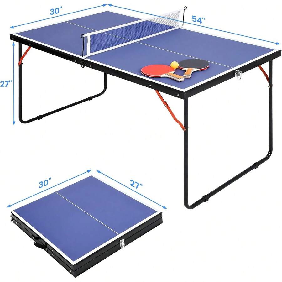 Mesa de ping pong plegable