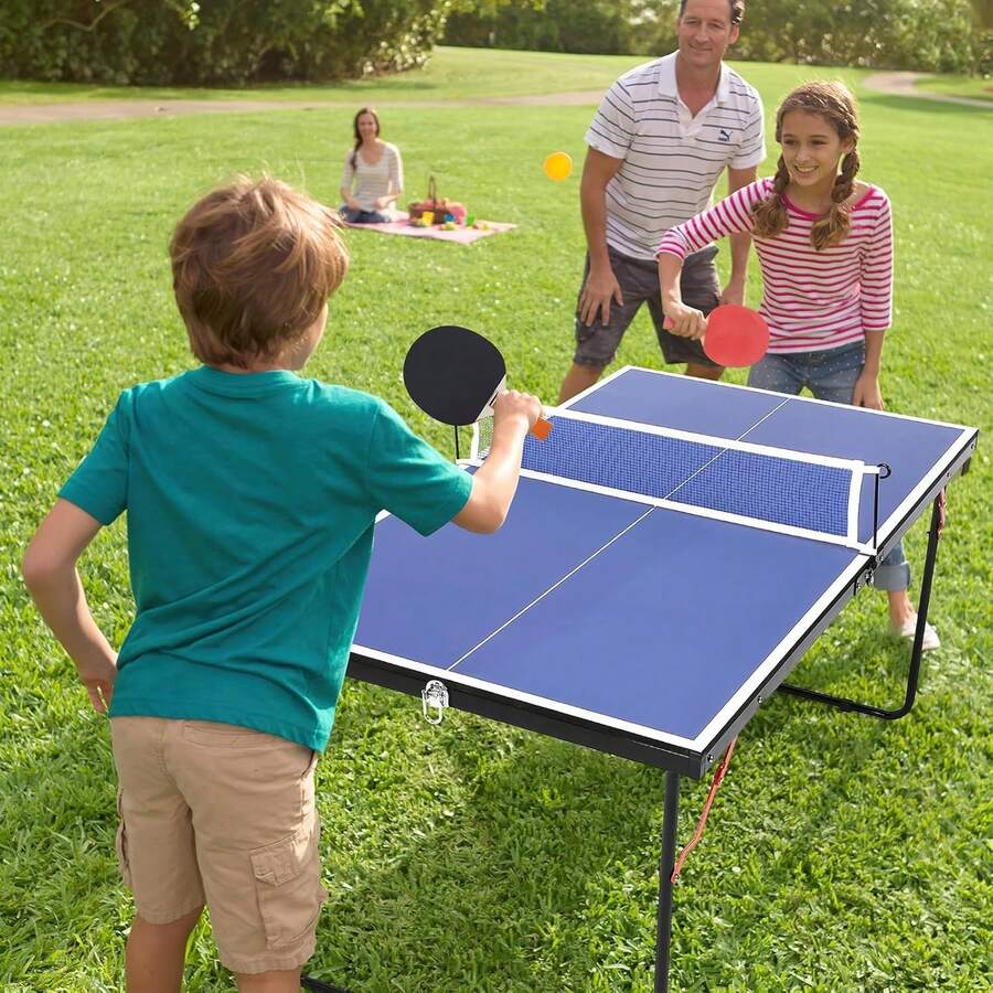 Mesa de ping pong plegable