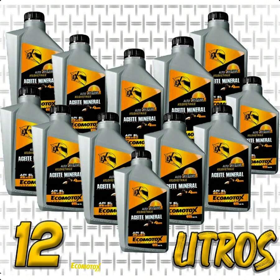 Paquete 12pz Aceite Mineral