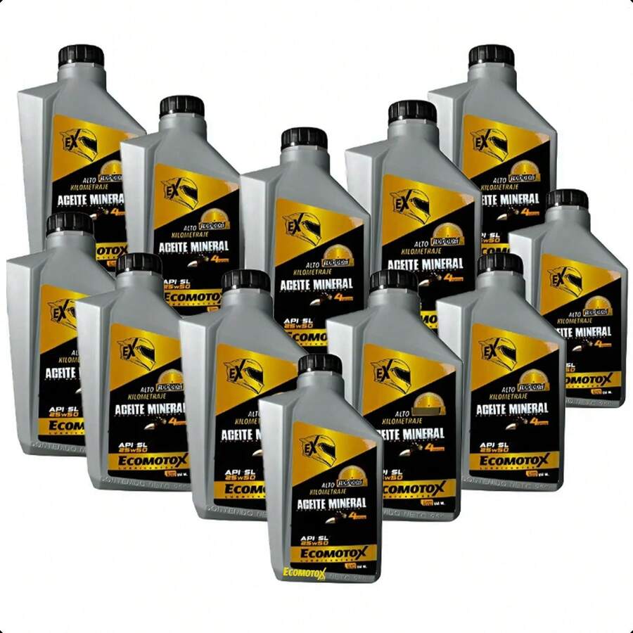 Paquete 12pz Aceite Mineral