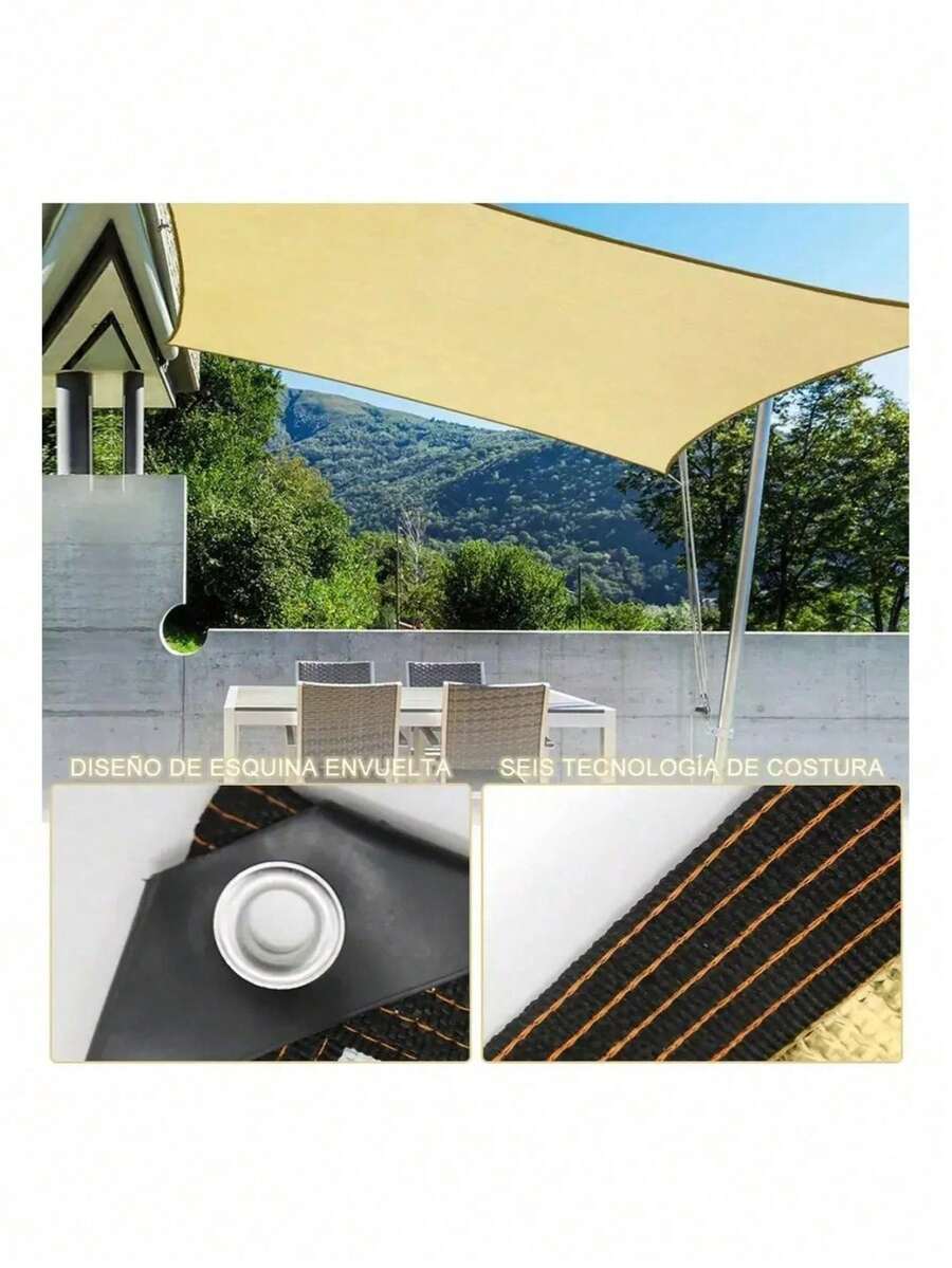 malla sombra para patio,toldo 3x4