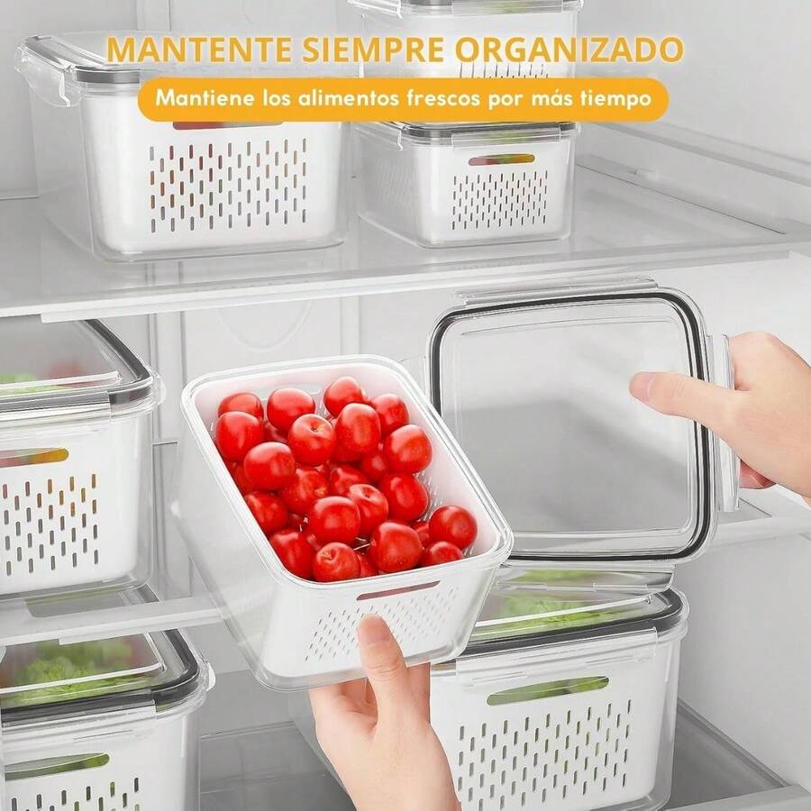 3 Organizadores para Refrigerador