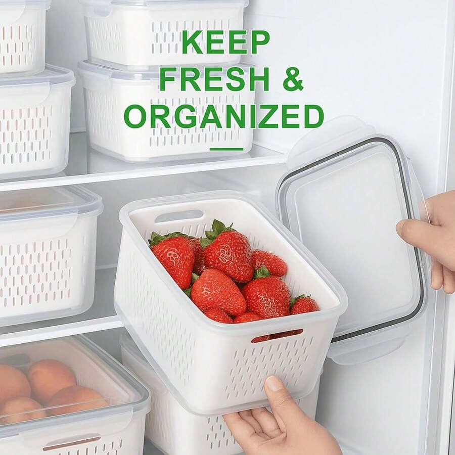 3 Organizadores para Refrigerador