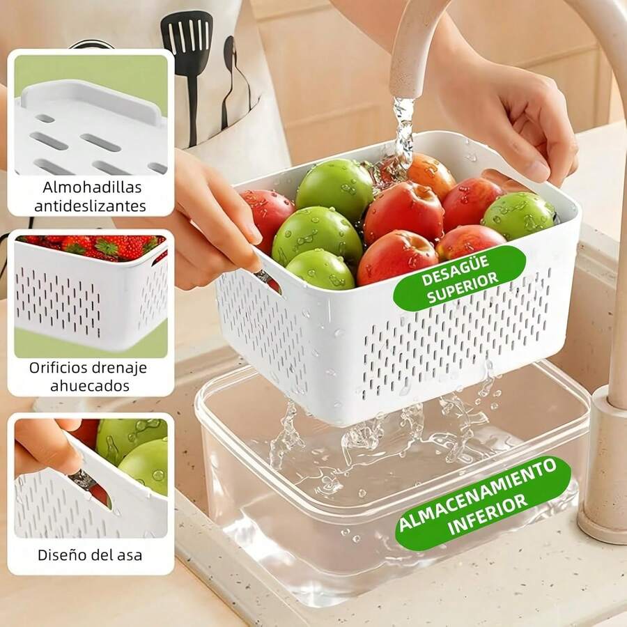 3 Organizadores para Refrigerador