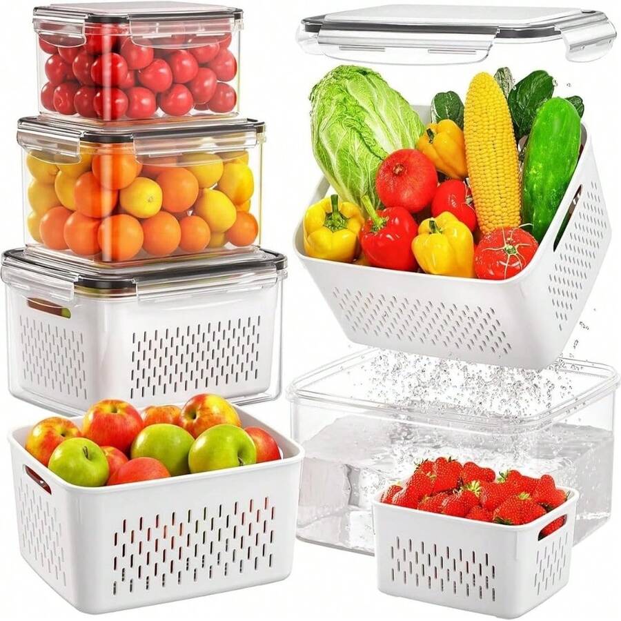 3 Organizadores para Refrigerador