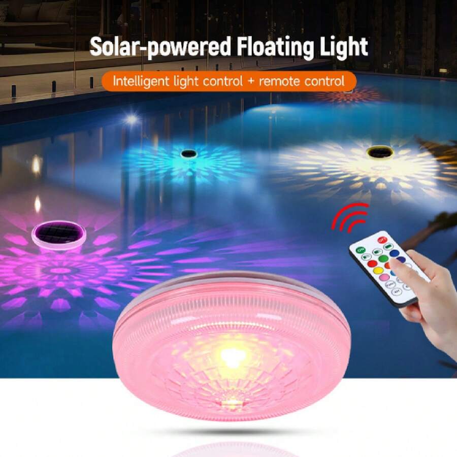 2PCS Luces de piscina flotantes