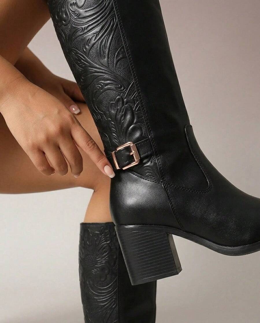 Botas vaqueras de tacón